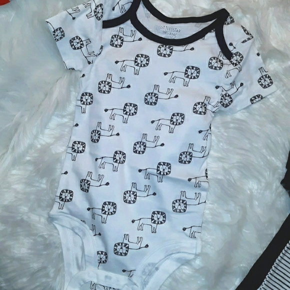 NWT Little Star Organic Super soft 5 pack Bodysuits *18mo* - Picture 12 of 14